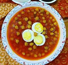 Egg Chana Plate